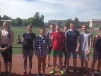Участие в соревнованиях по лёгкой атлетике в зачёт ХIХ городской Спартакиады учащейся молодёжи
