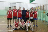 Победа в соревнованиях по волейболу «Турнир четырех»!