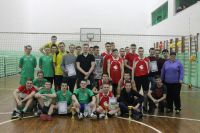 Победа в соревнованиях по волейболу «Турнир четырех»!
