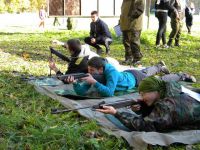 Участие команды ОГБОУ СПО «Новгородский строительный колледж» в военно-спортивной игре «Орлёнок»